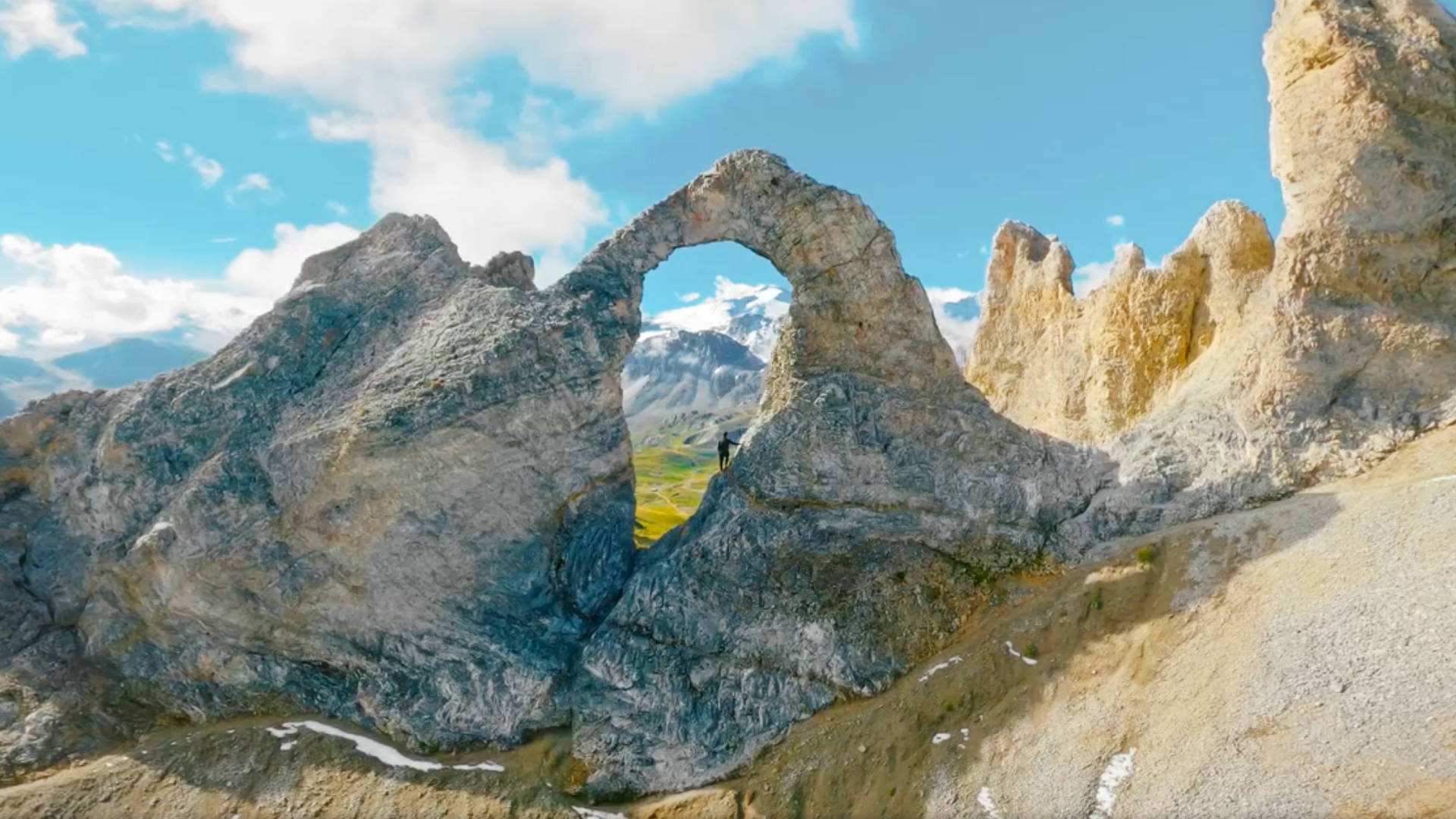 Tignes Summer Eye of the Needle