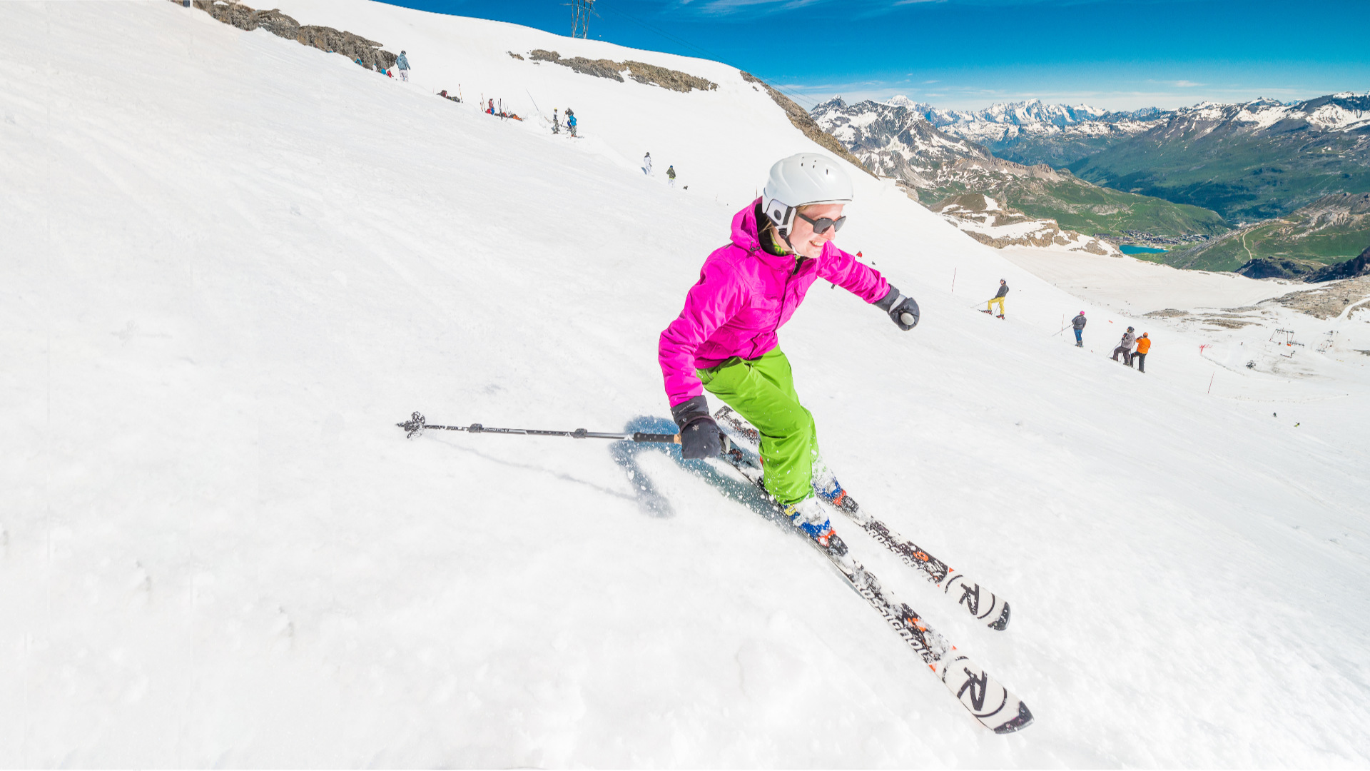 Summer Skiing on the Grande Motte glacier, in Tignes.jpg