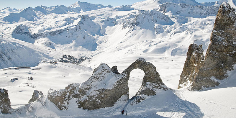 Tignes is popular for self-caterd ski holidays