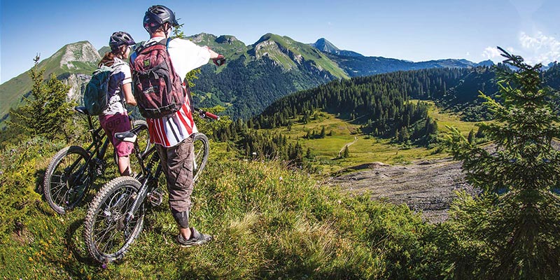 Morzine has biking routes for all levels